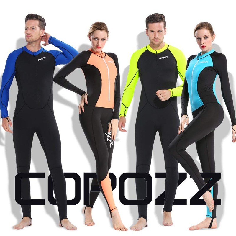 COPOZZ Womens Wetsuit Full Body Swimsuit for Women – Front