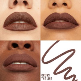 Maybelline Lifter Liner Lip Liner Pencil with Hyaluronic Acid, Cross the Line, 1 Count