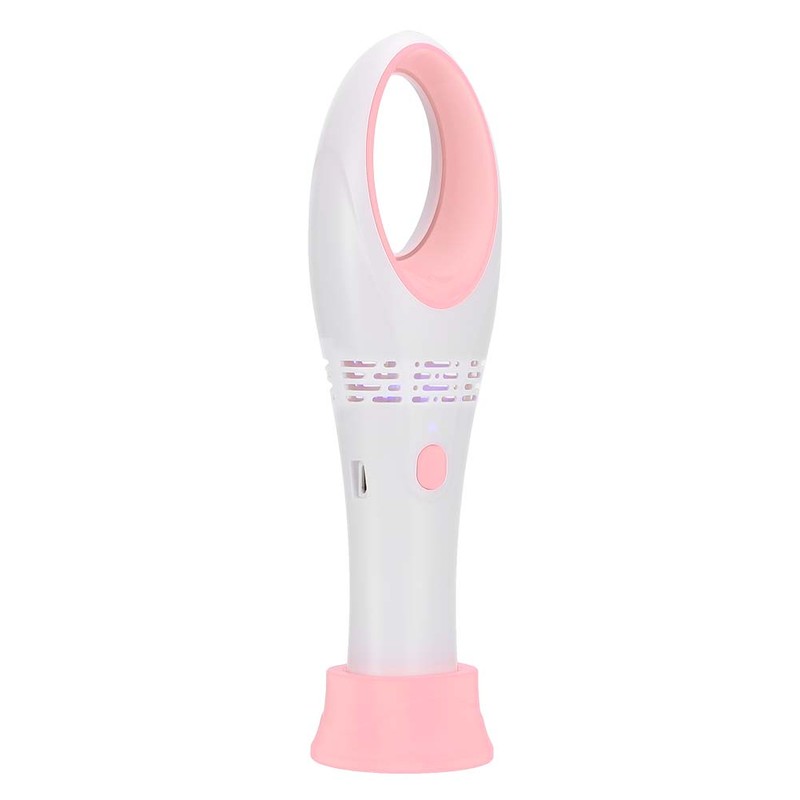 Portable USB Eyelash Extension Bladeless Fan Blower Grafted Eyelashes DryerPink