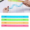 Flyhigh Soft 30cm Ruler Multicolour Flexible Creative Stationery Rule School