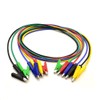 5Pcs 14 Gauge Jumper Wires Alligator Clips Heavy Duty Silicone