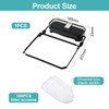 CVDYWDJIE 1 Piece Sink Strainer Holder and 100 Pieces Strainer,