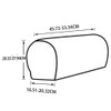 Sofa Armrest Protectors for Armchairs, Sofas, Non-Slip Armchair, 2PCS/Set Fleece