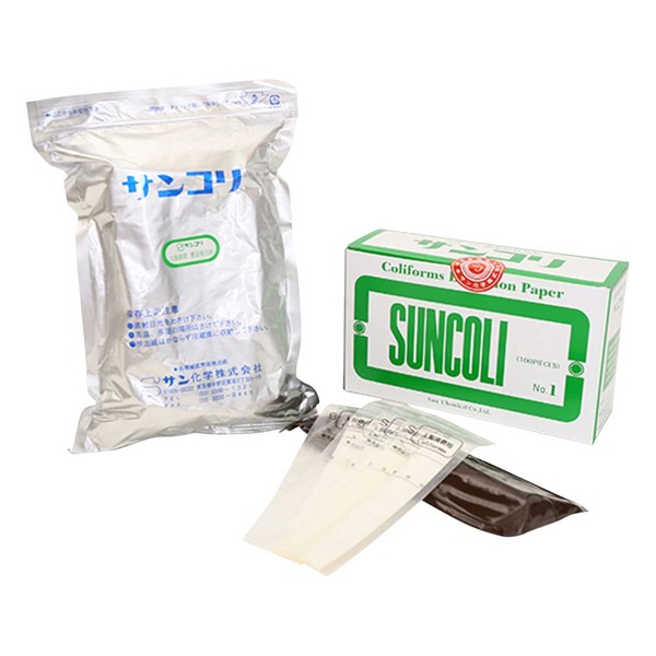 SAN CHEMICAL 6-9517-01 Sankori Simple Bacteria Detection Paper (for Escherichia