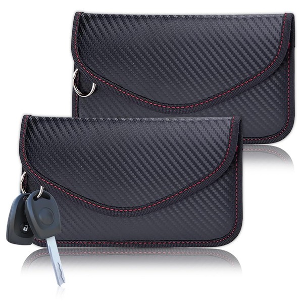 Faraday Bag for Key Fob, 2PCS Car Key Signal Blocker