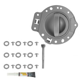 Door Handle & Bezel Repair Kit Gray Front or Rear Passenger RH for Commander