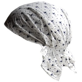 Cool4 Summer Headscarf, Beach Bandana, Sea Beanie, Sun Protection Hat, Chemo Cap A04 - 55-57