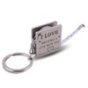 Tape Measure Keychain Gift for Husband Boyfriend Gifts for Men