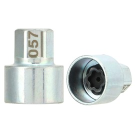 KIMISS Anti Theft Lugnut Socket, Hub Bolt, Wheel Lock Key Anti Theft Lugnut Socket Replacement for 1 3 5 6 7Series X1 X2 X3 X4 X5 X6 Z4 052 (057)