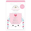 Doodlebug Doodle-Pops 3D Sticker-Get Well Soon