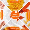 4X Thanksgiving Autumn Leaf Tablecloth Autumn Maple Leaf Tablecloth Waterproof