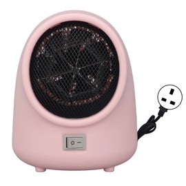 Mini Heater 3S Fast Heating Overheating Protection Portable Small Space Warmer for Home Dormitory Office Sakura Pink UK Plug 220V
