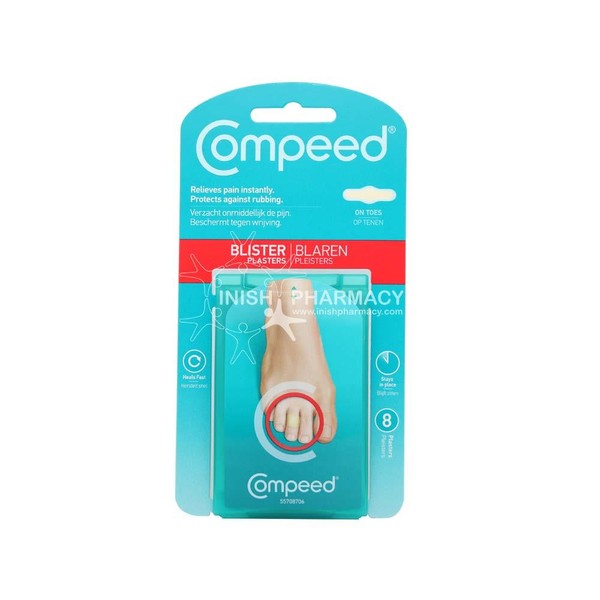 Compeed Toe Blister Plasters 8 Pack