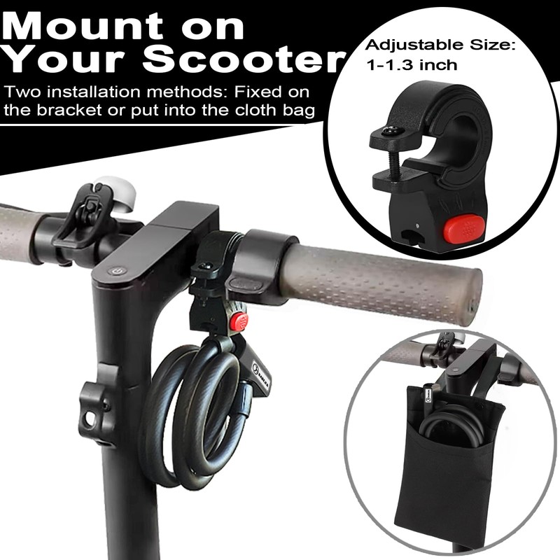 BABEJIA E Scooter Lock with Key, E Scooter Lock with