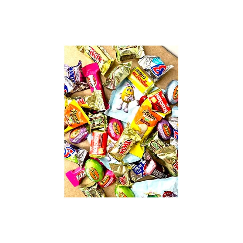 Pre Filled Chocolate Candy Plastic Easter Eggs with Free Unique