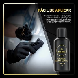 Magic Shield Recubrimiento Cerámico Grafeno 10H - Dura 5 Años | Nano Tecnología Avanzada | Resiste Rayones | Brillo Alto | Hidrofóbico | Ideal para Au