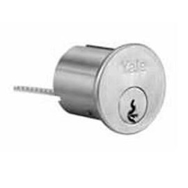 Yale 1109-TF-613 Standard Rim Cylinder for Exit Devices and Trim with 2 Key Blanks