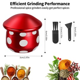 Metal Grinder 50MM Crusher 24 Grinding Teeth Cool Grinder 4 Layers