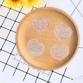 Flower Polymer Clay Molds, Mini Floral Polymer Clay Cutters, 4 Shapes of Miniature Clay Cutters, Clay Moulds for Nail Art, Jewelry, Earrings