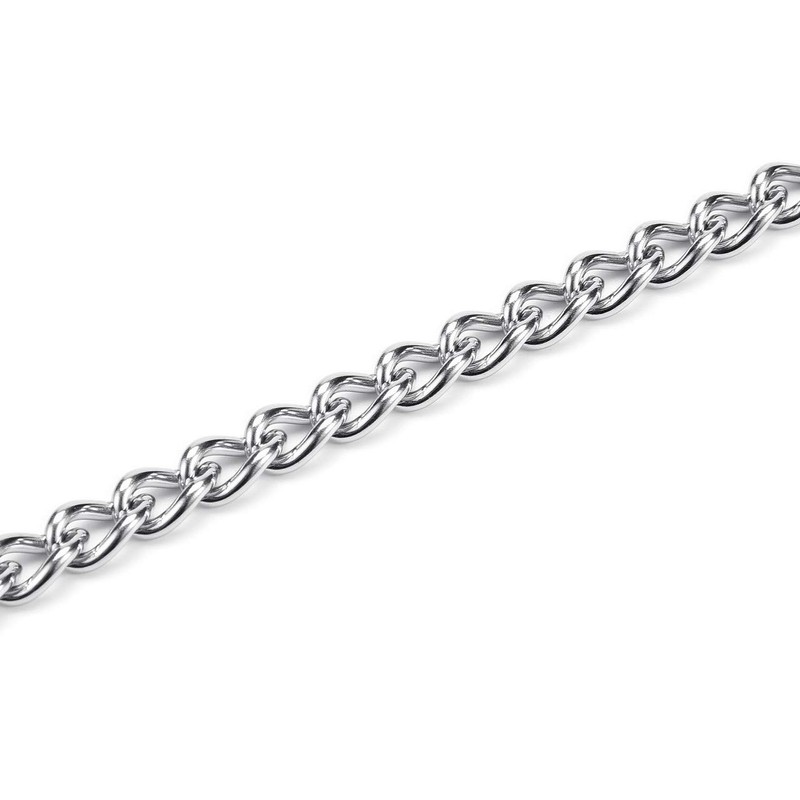 Mogoko Stainless Steel Dog Choke Chain Collar, Puppy Metal P