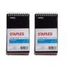 Staples Top Bound Memo Books, 3" x 5", 10/Pack (10