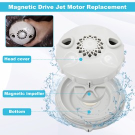 showingo Magnetic Jet Head Cover Spa Disposable Liner Pedicure Chairs Replacement for Lexor Pedicure Spa Chairs for The 3 Dot Wet-end Set