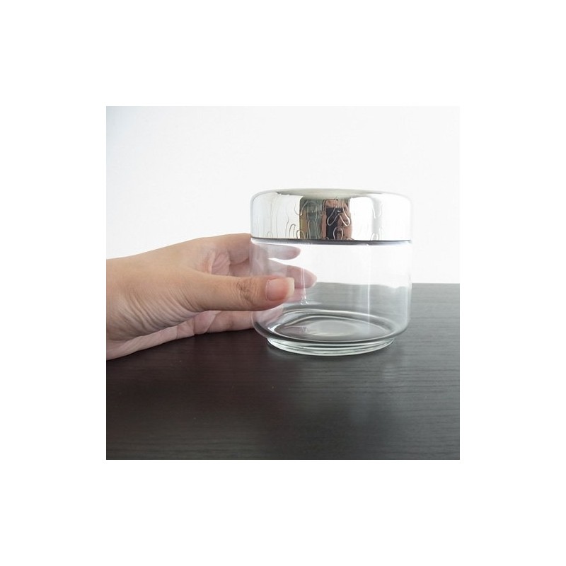 Alessi MW21/50 Dressed Küchendose aus Glas 50 cl