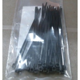 Gardner Bender 88030 Cable Ties 4 " L X 0.10 " W 18 Lb Black Bag 30 / Bag, FREE