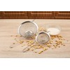 GWHOLE Powder Sifter, Strainer, Confectionery Colander, Stainless Steel, Mesh 0.04