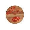 Bisetti BT-26823 "Pizza" Beech Wood Round Cutting Board, 11.8", Brown