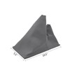 Mievlyo Manual Shift Boot Cover Synthetic Leather Gray Fit for