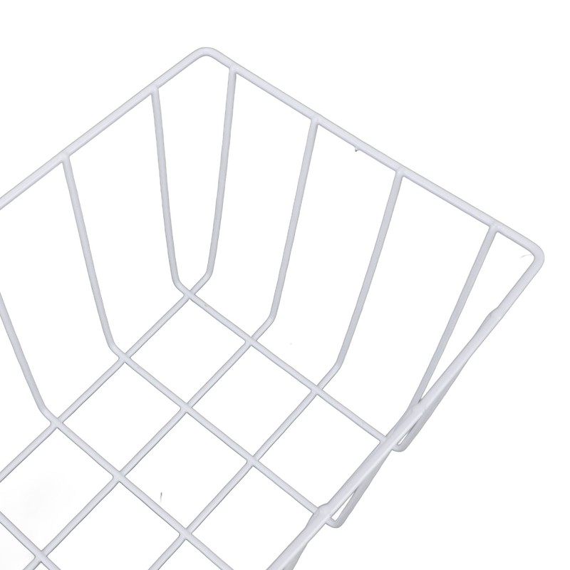 Freezer Storage Basket Refrigerator Divider Organizer Bin Metal Wire Separation