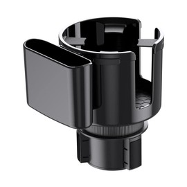 Versatile Car Cup Holder Expander - Adjustable car Drink Holder with Cell Phone Slot and Extra Storage Space, Easy to Install and Suitable for Most Models