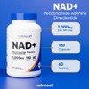 Nutricost NAD+ Supplement 1,000mg per Serving,120 Capsules (Nicotinamide Adenine Dinucleotide)