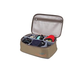 fishpond Ripple Reel Case, Large, Sand/Saddle Brown