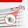 safycaby 1 PCS Tilt Mechanism for Hexagonal Rod Horizontal Blinds