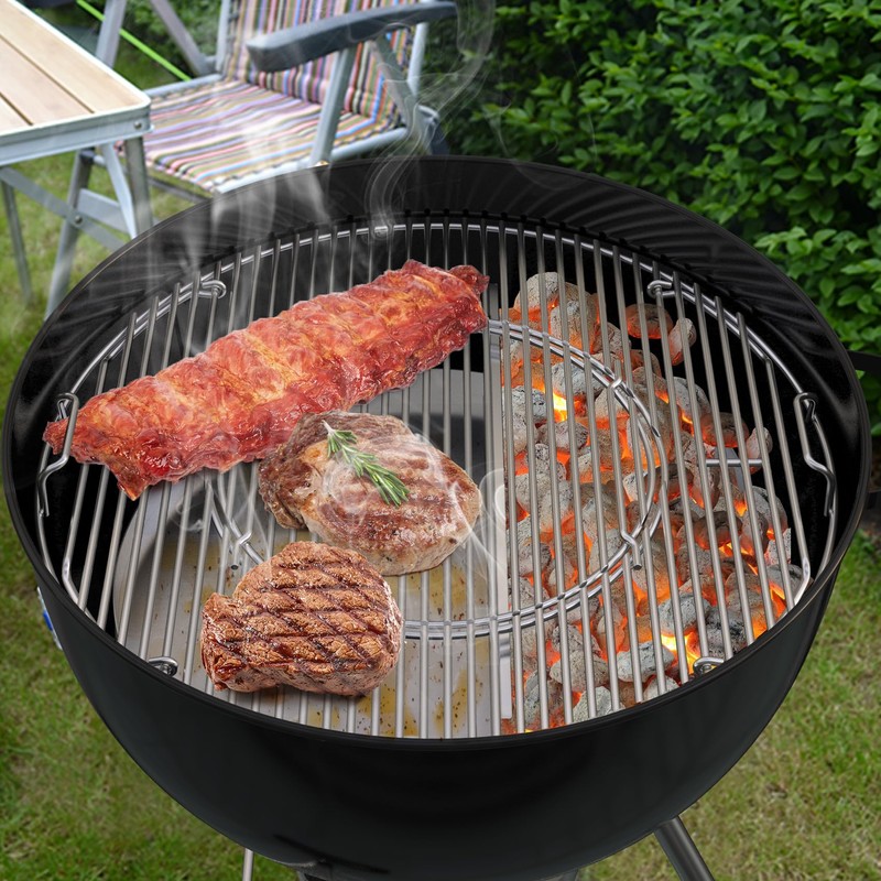 Onlyfire Stainless Steel Detachable Grill Drip Pan for Weber 22"
