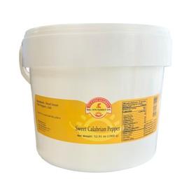 TUTTOCALABRIA Chili Powder, Calabrian Sweet/Mild Chili Pepper Powder, Bulk Tub, 52.91 oz (1500 g) All Natural, Non-GMO, Product of Italy