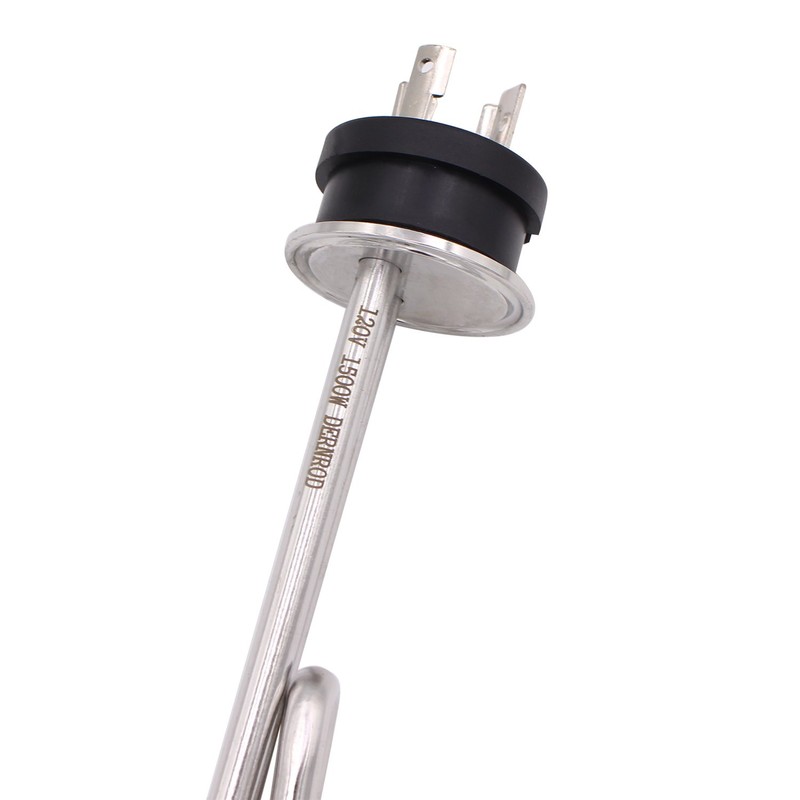 DERNORD 120V 1500W Tri-clamp Foldback Heating Element Stainless Steel Immersion