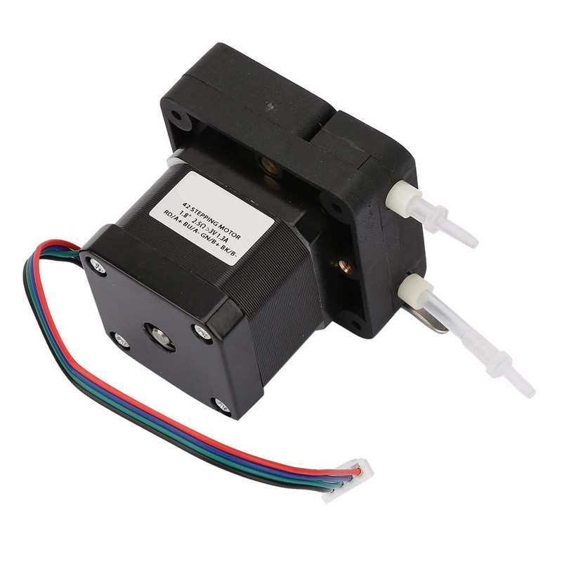 12-24v Peristaltic Pump with Stepper Motor,Large Anticorrosive, Wear Resistant and