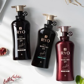 Ryeo 려 진결모 탈모증상케어 샴푸 모근모발케어 490ml Ryeo Jinjulmo Hair Loss Care Shampoo with Root and Hair Care 490ml