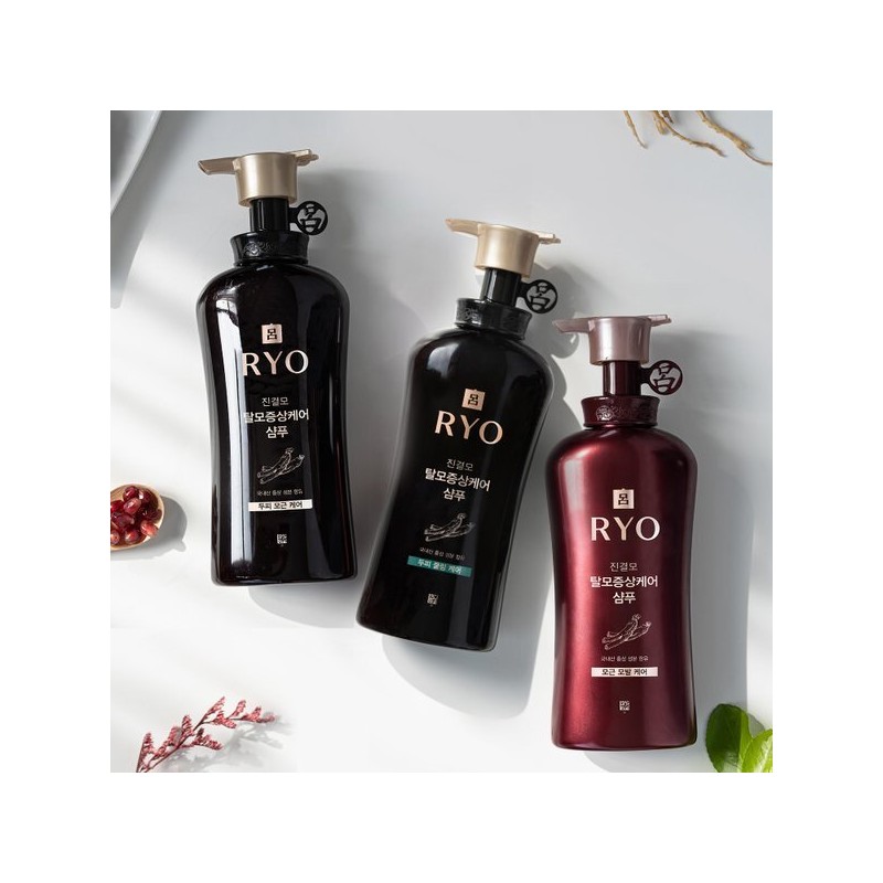 Ryeo 려 진결모 탈모증상케어 샴푸 모근모발케어 490ml Ryeo Jinjulmo Hair