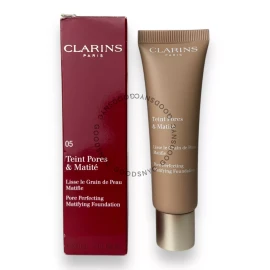 Clarins 2-PACK Clarins Pore Perfecting Mattifying Foundation, 05 Nude Cappuccino 1 fl oz
