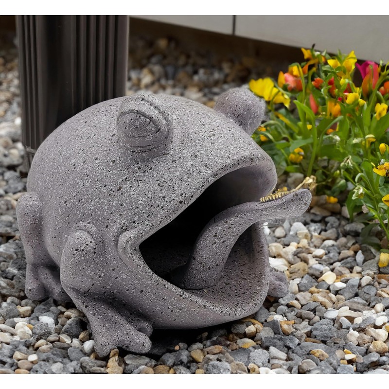 Teaeeno Frog Gutter Downspout Extension Decorative, Animal Gutter Extension Decor