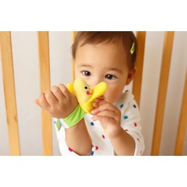 Sassy TYSA80762 Sassy Rattle Band Rattle Set Banana