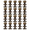 20set Brass Rivets Bronze Wear Resistance Luggage Hardware Accessories for