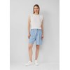 s.Oliver Fließende Relaxed-Fit-Shorts aus Lyocell mit Elastikbund blau 38