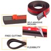 Floor Rubber Transition Strip Self Adhesive Carpet to Tile Transition