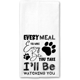 I'll Be Watching You Towel - Every Bite You Take Towel - Nice Kitchen Towel - Decor Towel - Naughty Towel for New Home.Png