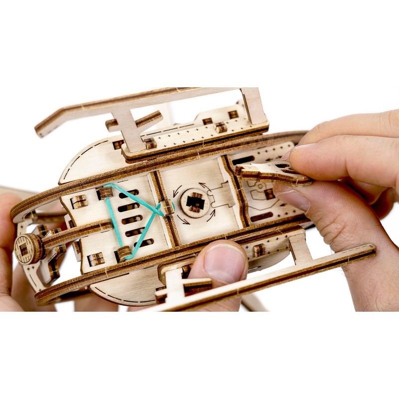 Revell Wooden Tiny Adventures Helicopter Kit